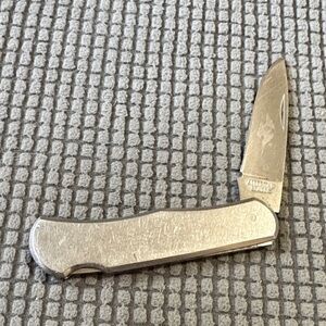 Stainless Steel Pocket Knife - Silver